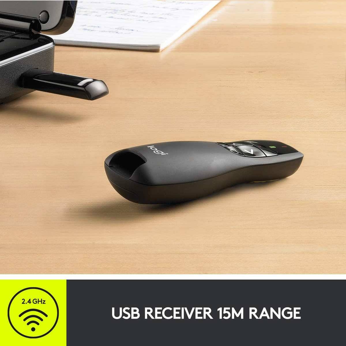 Logitech Wireless presenter R400 Laserpointer