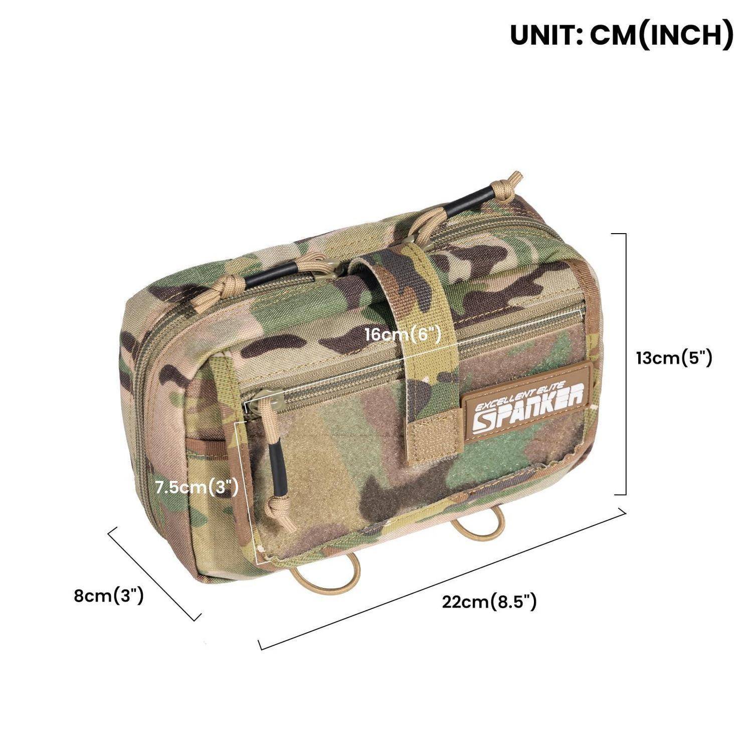 EXCELLENT ELITE SPANKER IFAK Tasche Molle Pouch Erste Hilfe Multicam