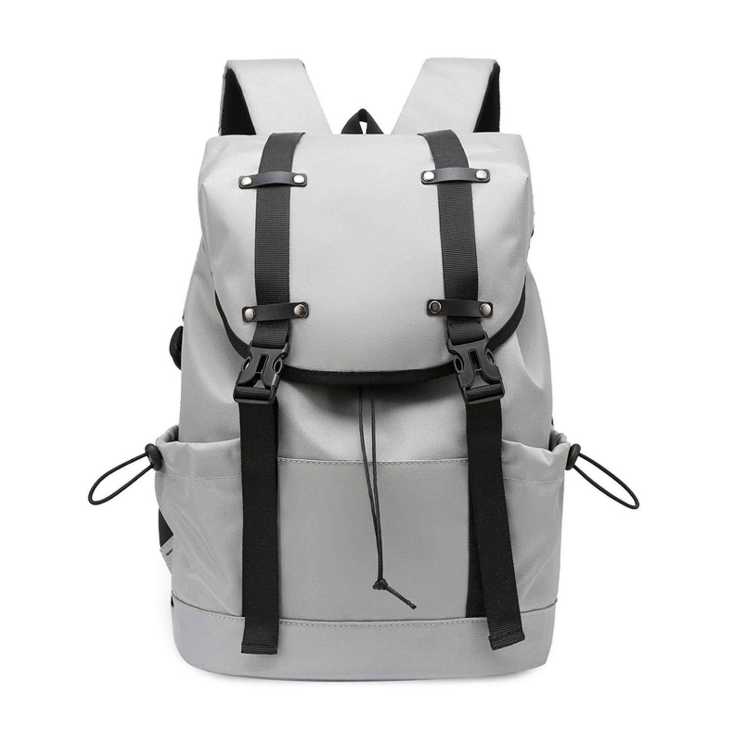 Tagesrucksack mit Laptopfach 15,6 Zoll Grau