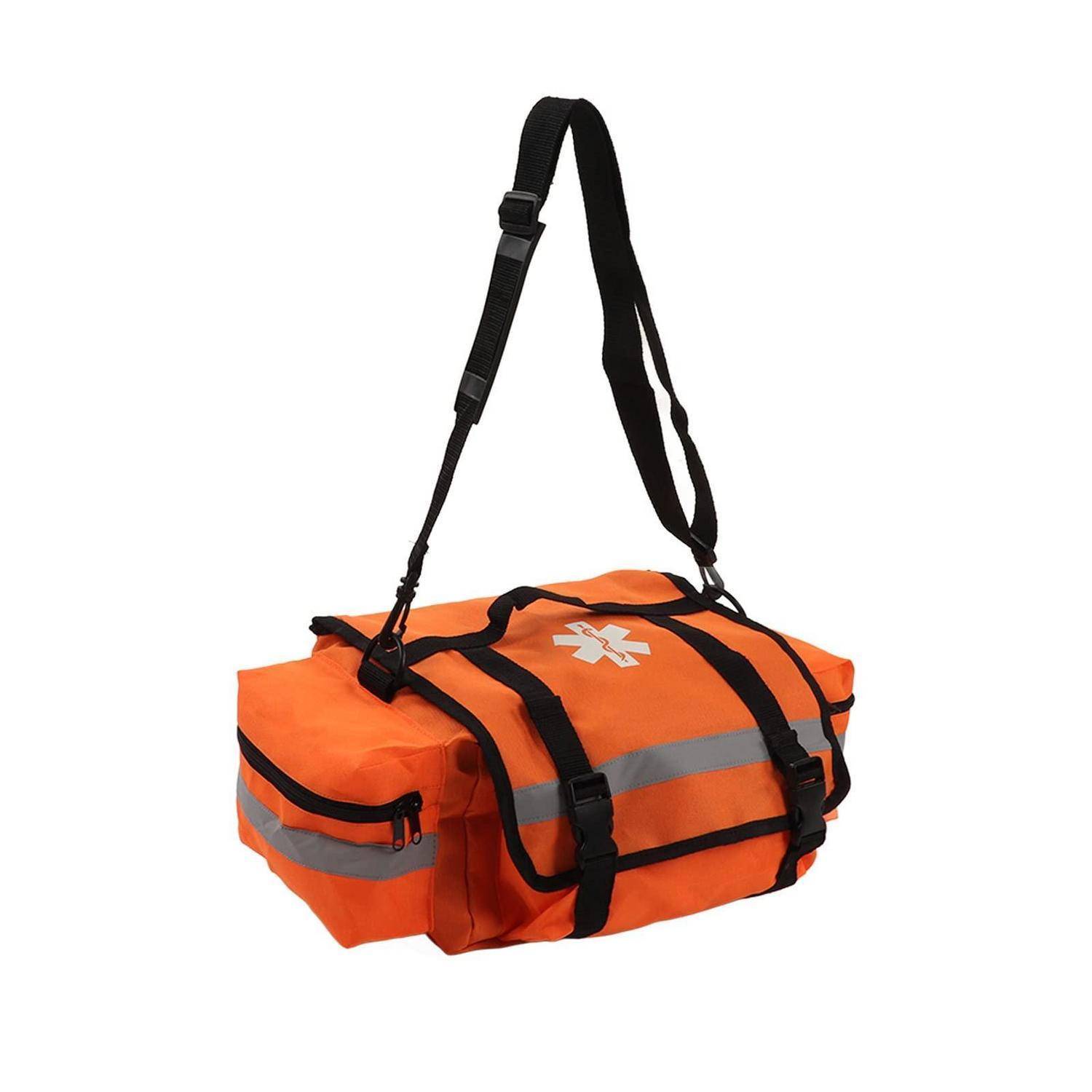 Erste-Hilfe-Tasche Oxford-Stoff mit Schultergurt und Reflektoren