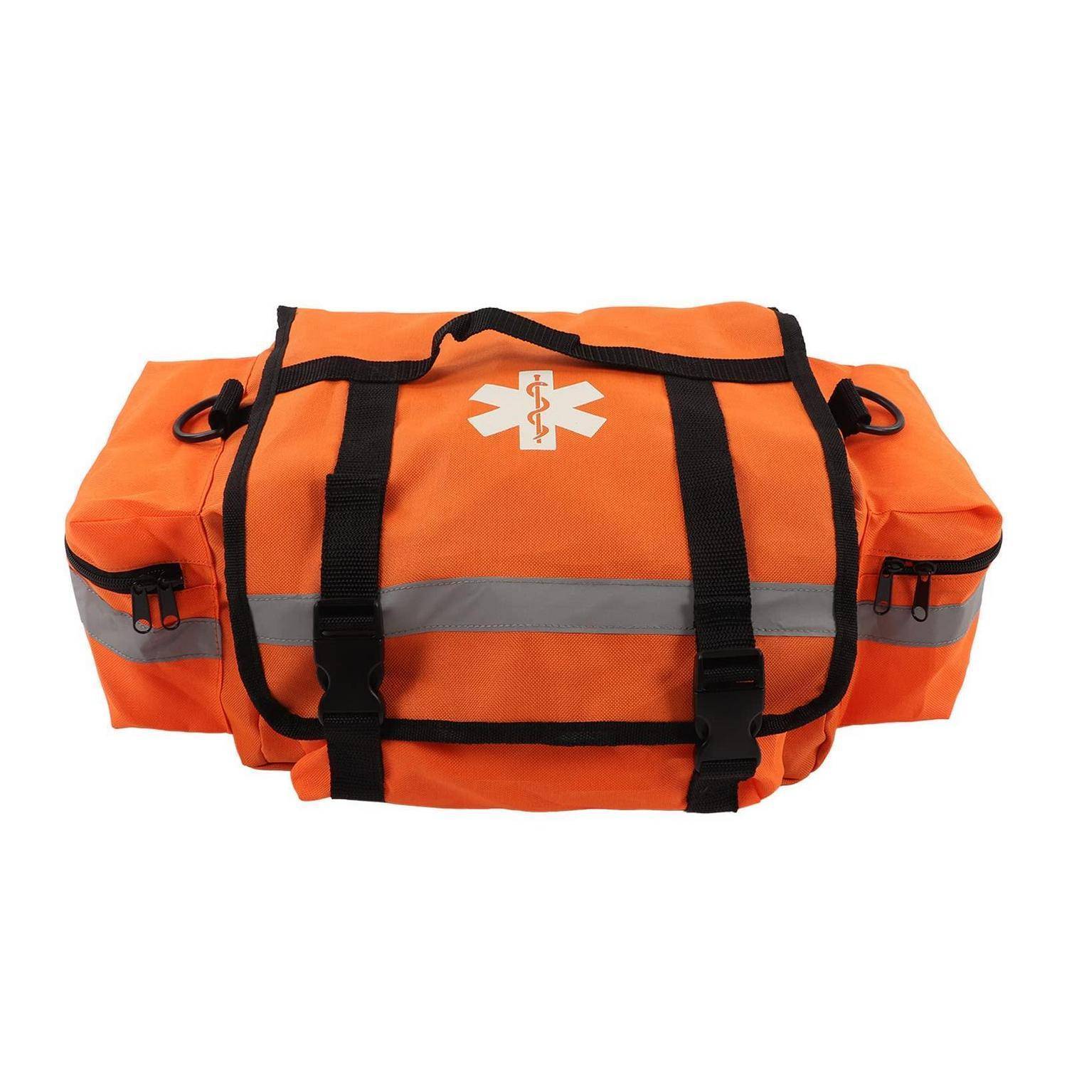 Erste-Hilfe-Tasche Oxford-Stoff mit Schultergurt und Reflektoren