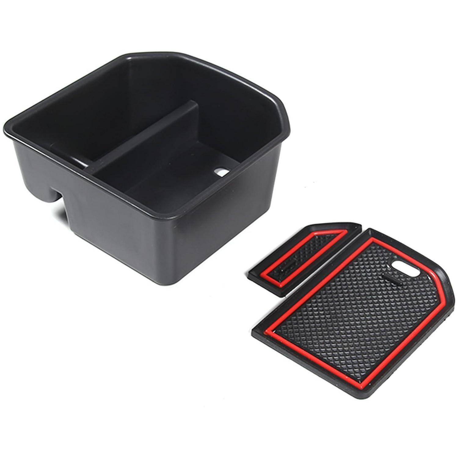 Mittelkonsolen-Organizer für VW T-Roc mit Anti-Rutsch-Matte ABS-Kunststoff