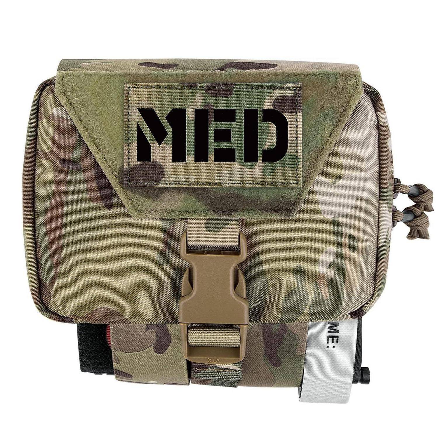 PETAC GEAR Taktische Erste-Hilfe-Tasche IFAK Molle abnehmbar MC