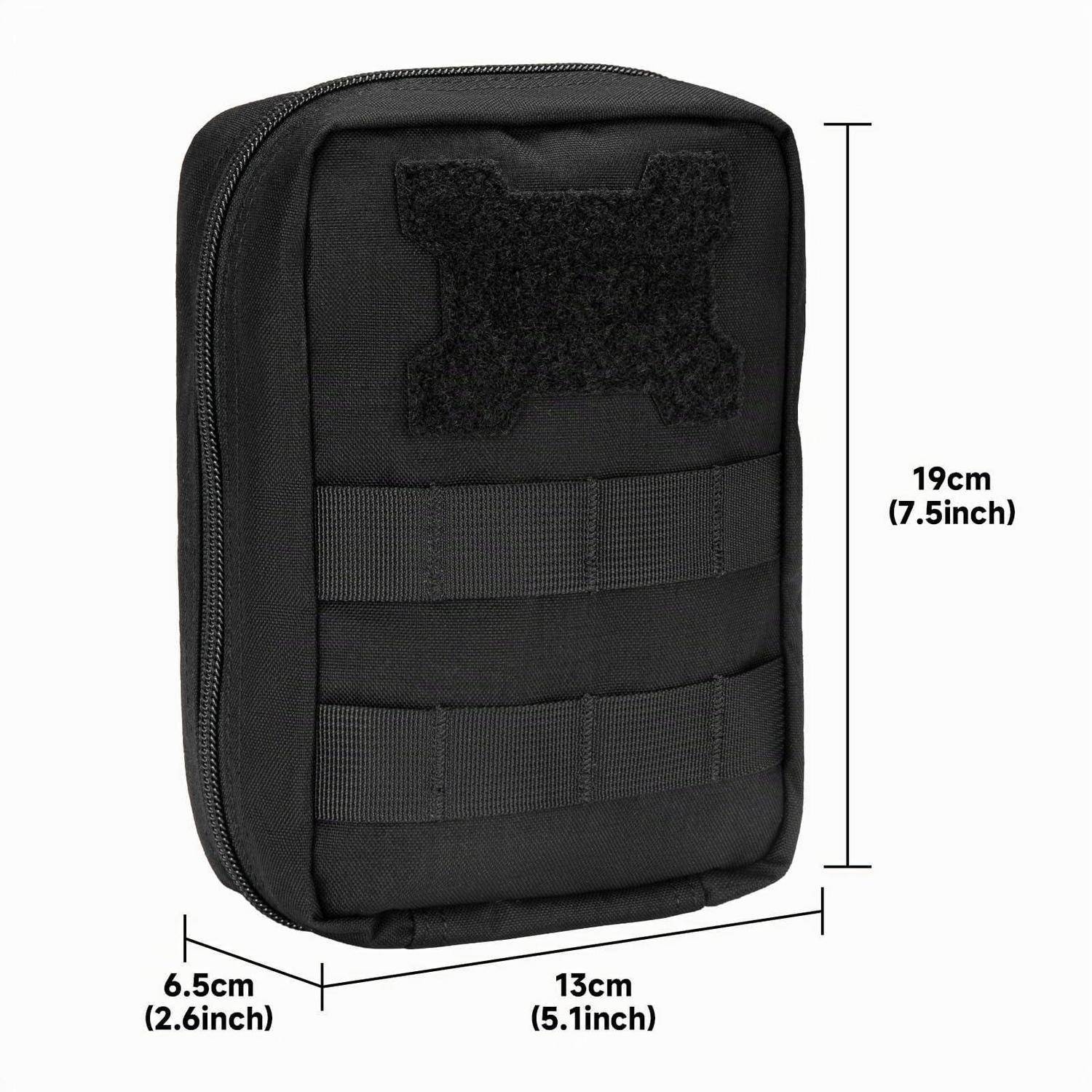 EXCELLENT ELITE SPANKER IFAK Tasche Molle Pouch Schwarz 500D Cordura