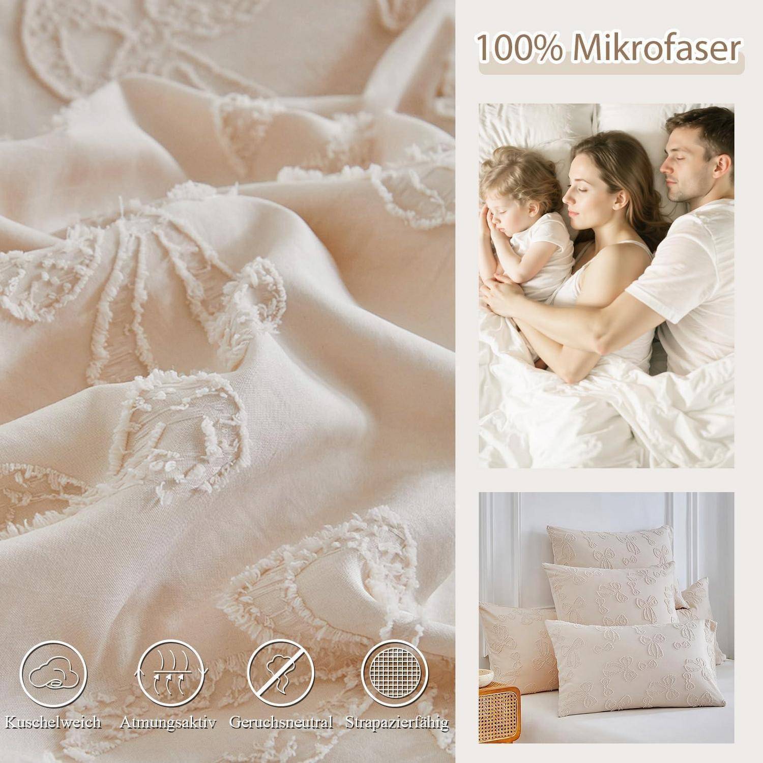 Werbung für „100% Mikrofaser