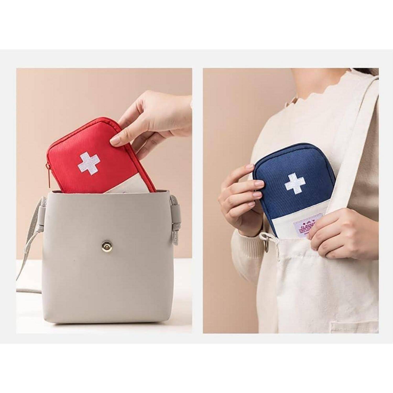 Erste-Hilfe-Tasche Mini 4 Stück multifunktional tragbar robust