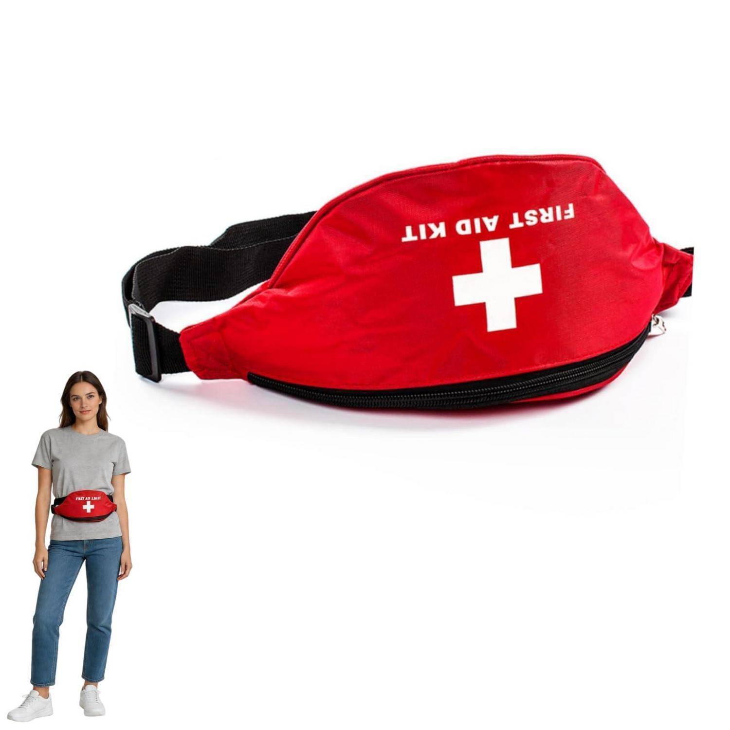 Gürteltasche Erste Hilfe Set Wasserdicht Nylon Kompakt Tragbar Outdoor