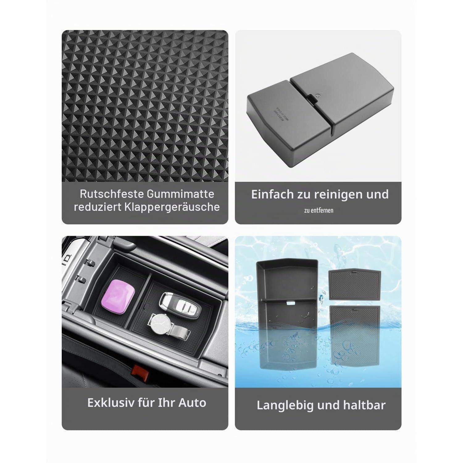 Mittelkonsolen Organizer für VW ID.7 ID7 2024-2026 ABS Kunststoff