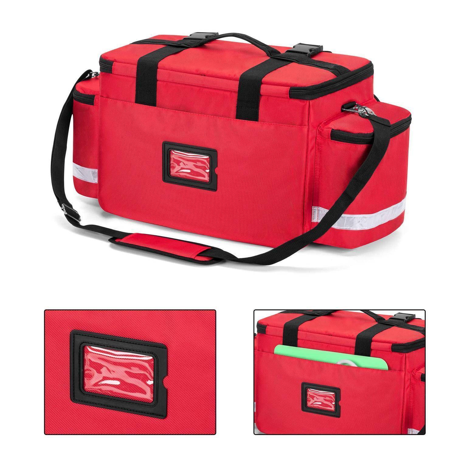 Damero Erste Hilfe Tasche Rot mit Trennwänden