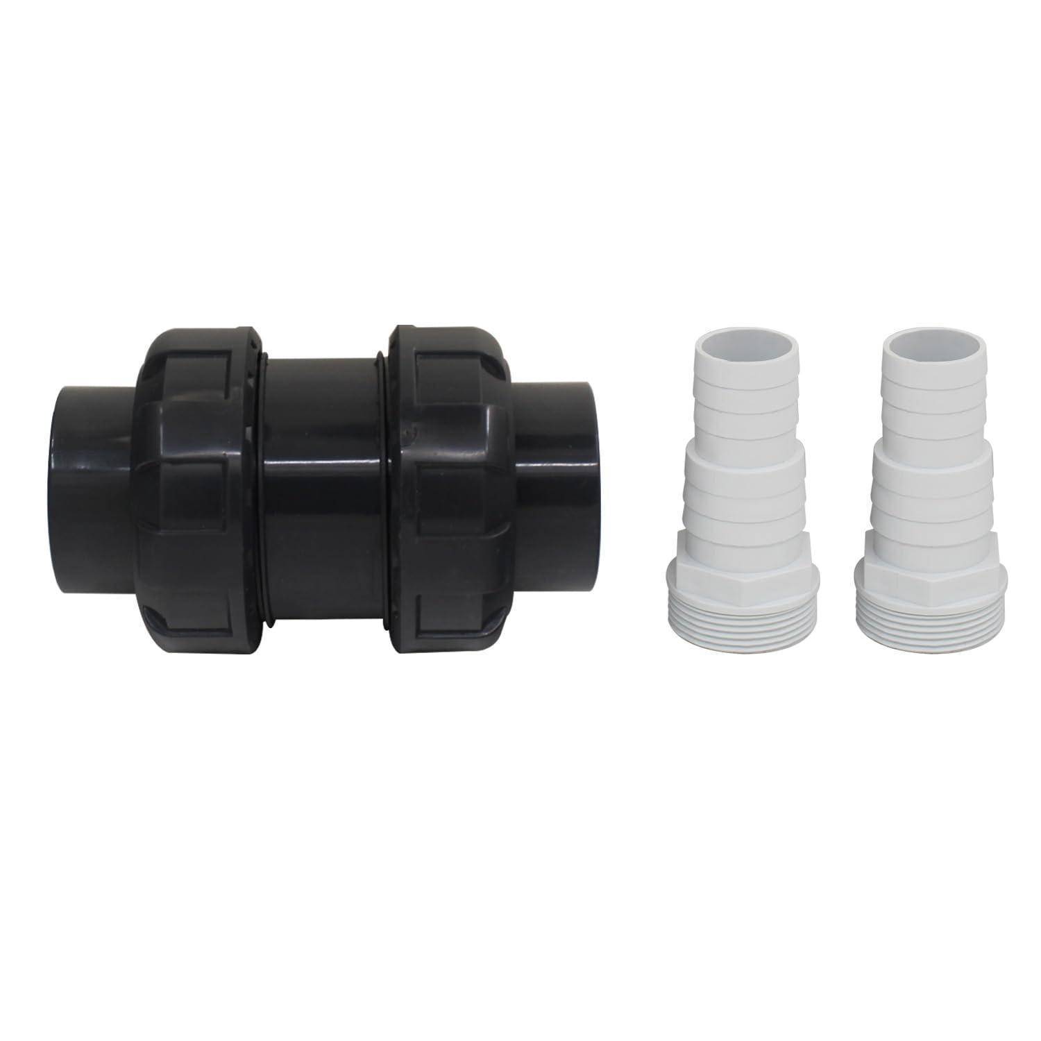 Rückschlagventil für Schlauch mit Schlauchtülle 32/38mm Kunststoff