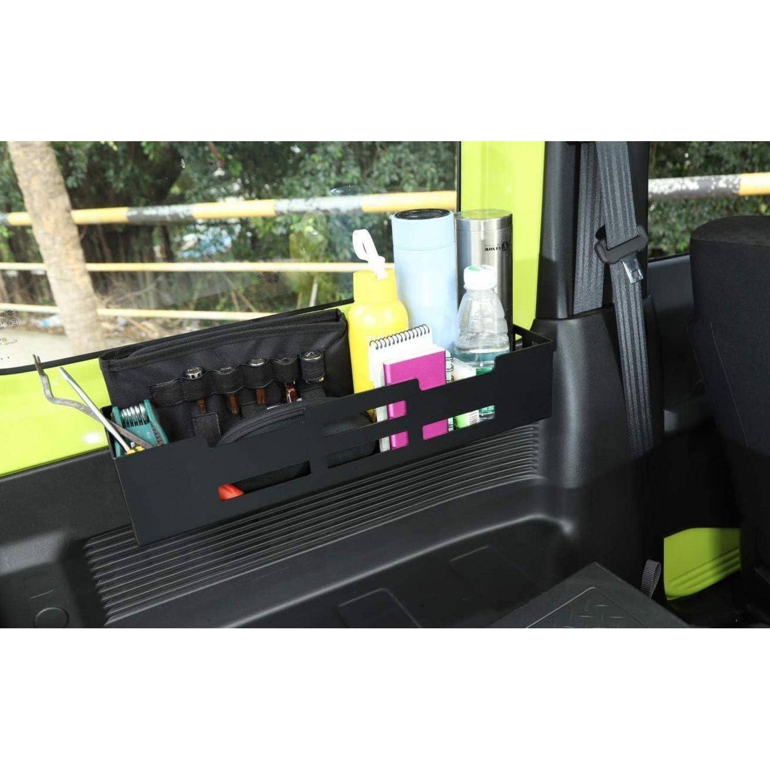 Kofferraum-Organizer Aluminium für Suzuki Jimny JB64 JB74 2019-2024