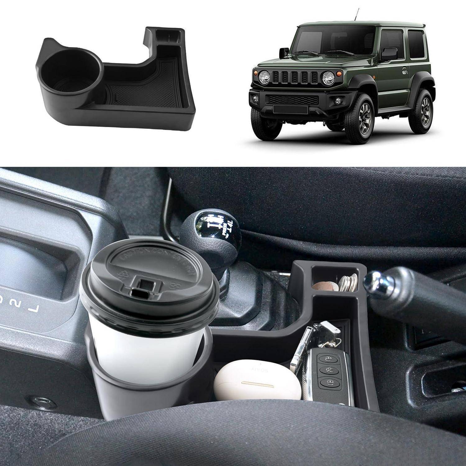Mittelkonsolen-Organizer für Suzuki Jimny JB64 JB74 (AT) Schwarz