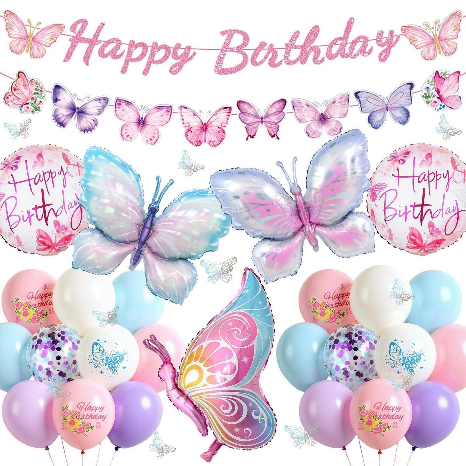 Rosa „Alles Gute zum Geburtstag