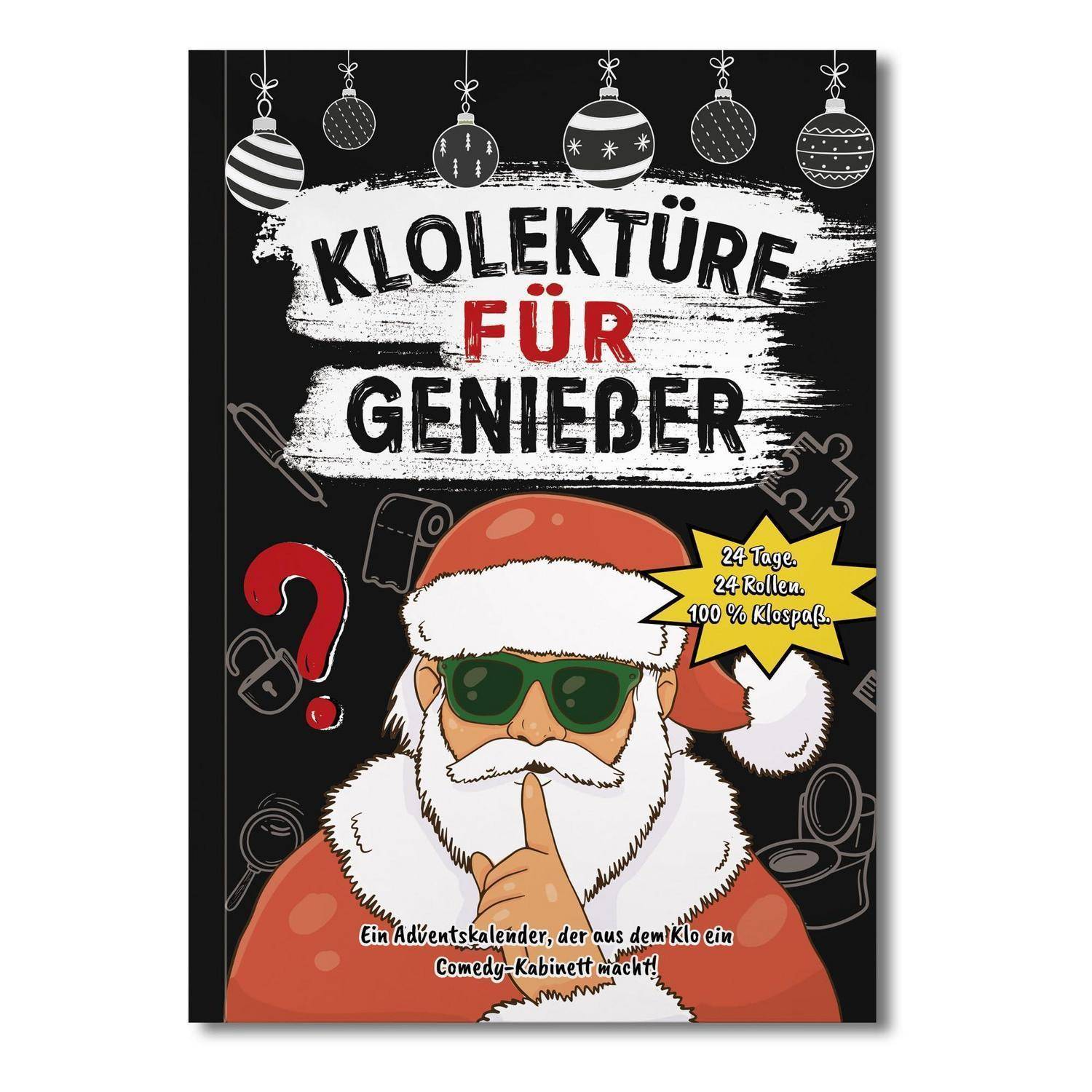 Plakat für „KLOLEKTÜRE FÜR GENIEßER