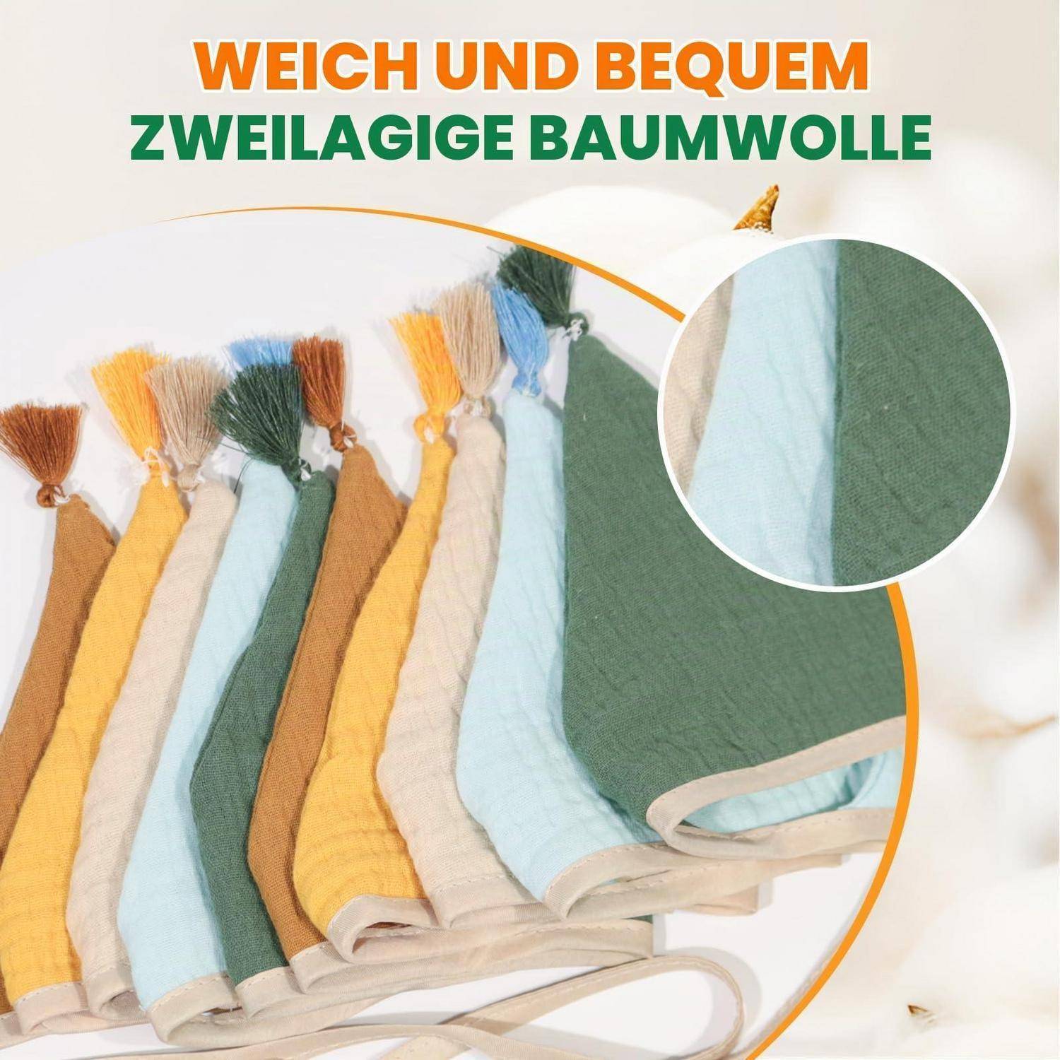 WEICH UND BEQUEM ZWEILAGIGE BAUMWOLLE