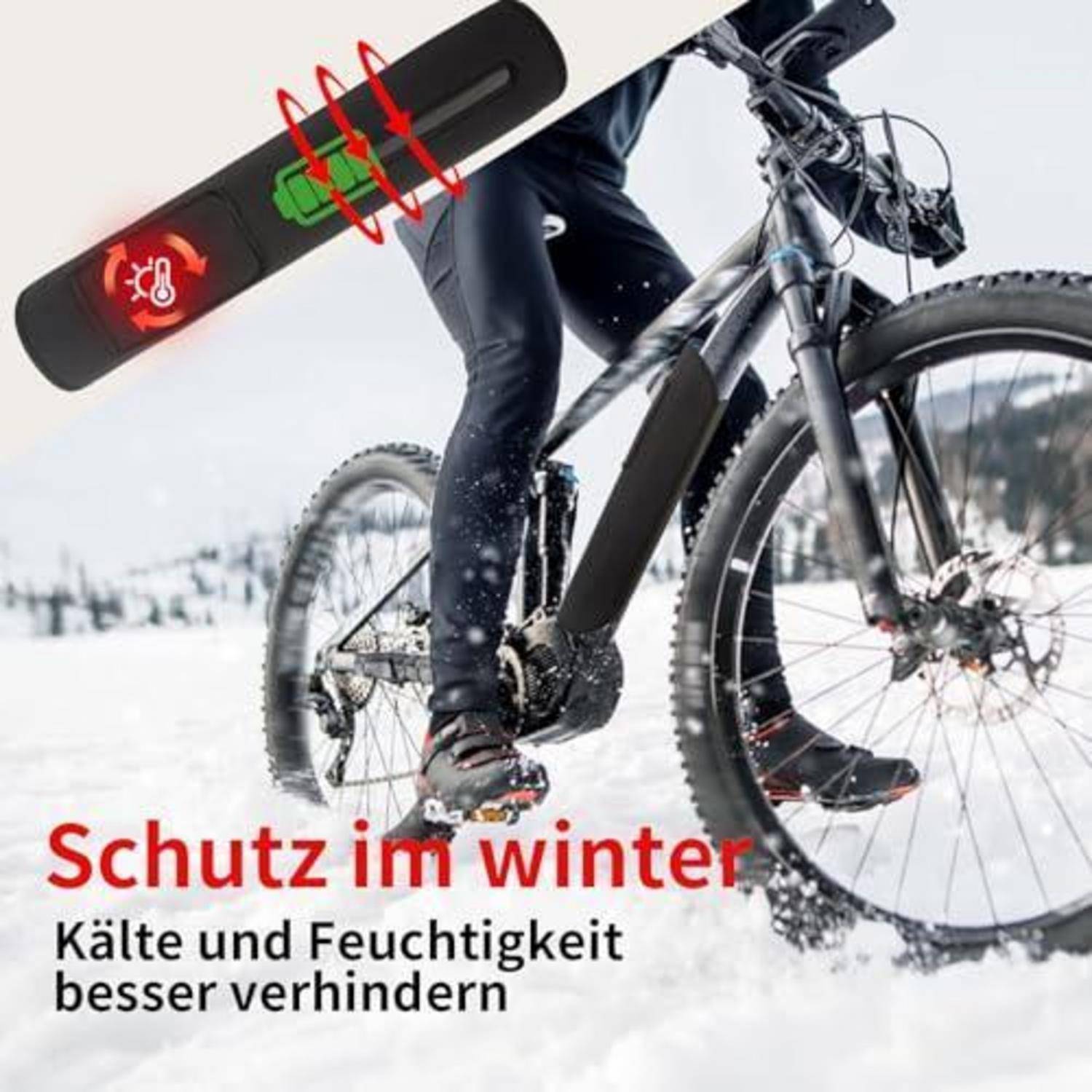 E-Bike Akku Schutzhülle 55x38cm Neopren mit Tasche