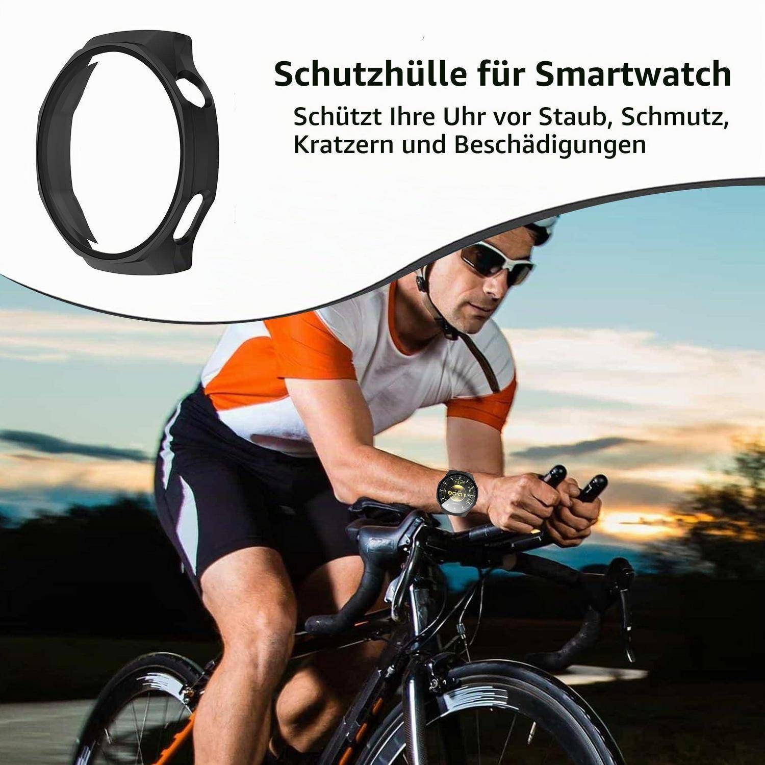 Smartwatch-Schutzhülle mit deutschem Text „Schutzhülle für Smartwatch