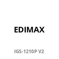 EDIMAX IGS-1210P V2 Logo und Modellname auf weißem Hintergrund.