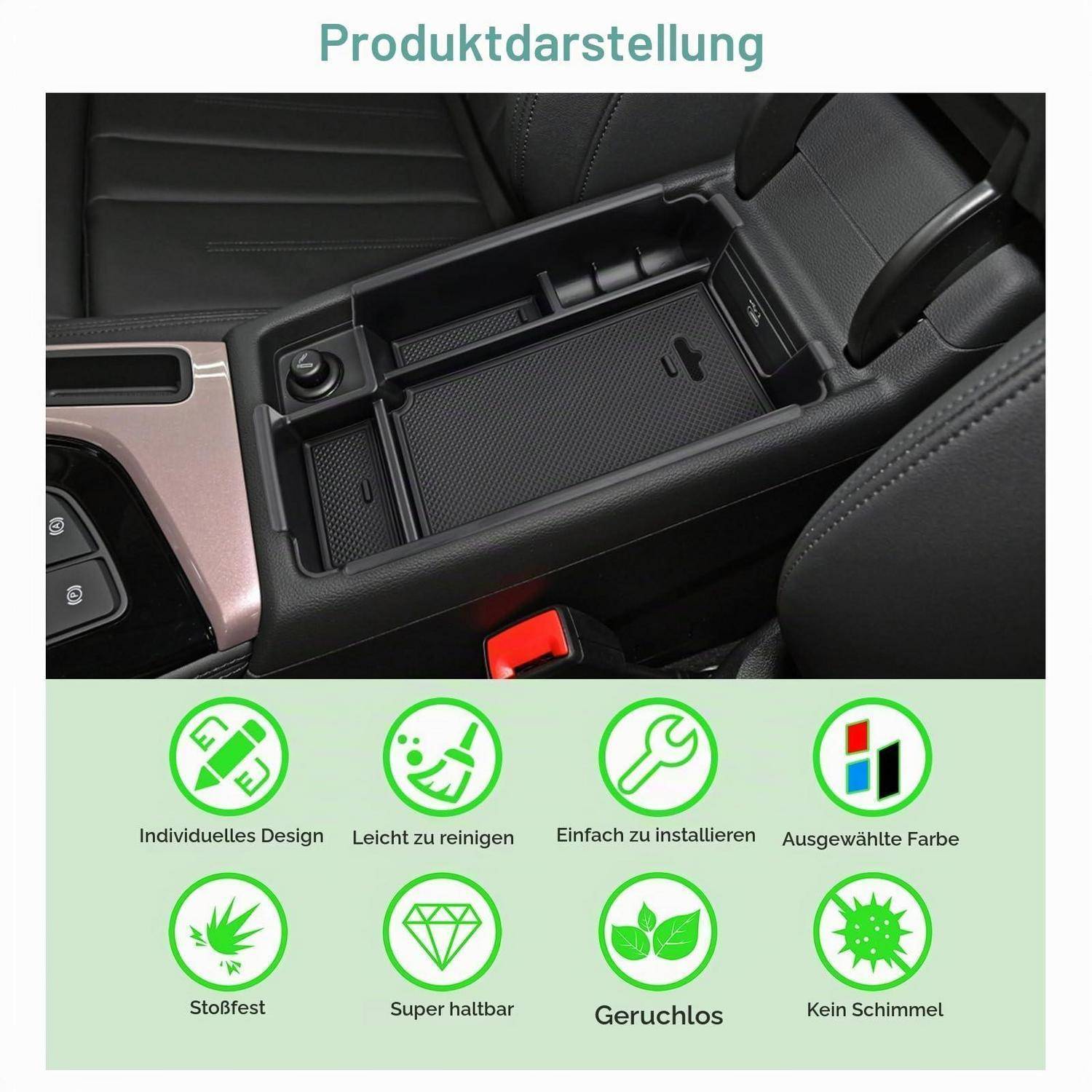 Mittelkonsolen-Organizer für Audi A4 B9 A5 F5 2017-2025