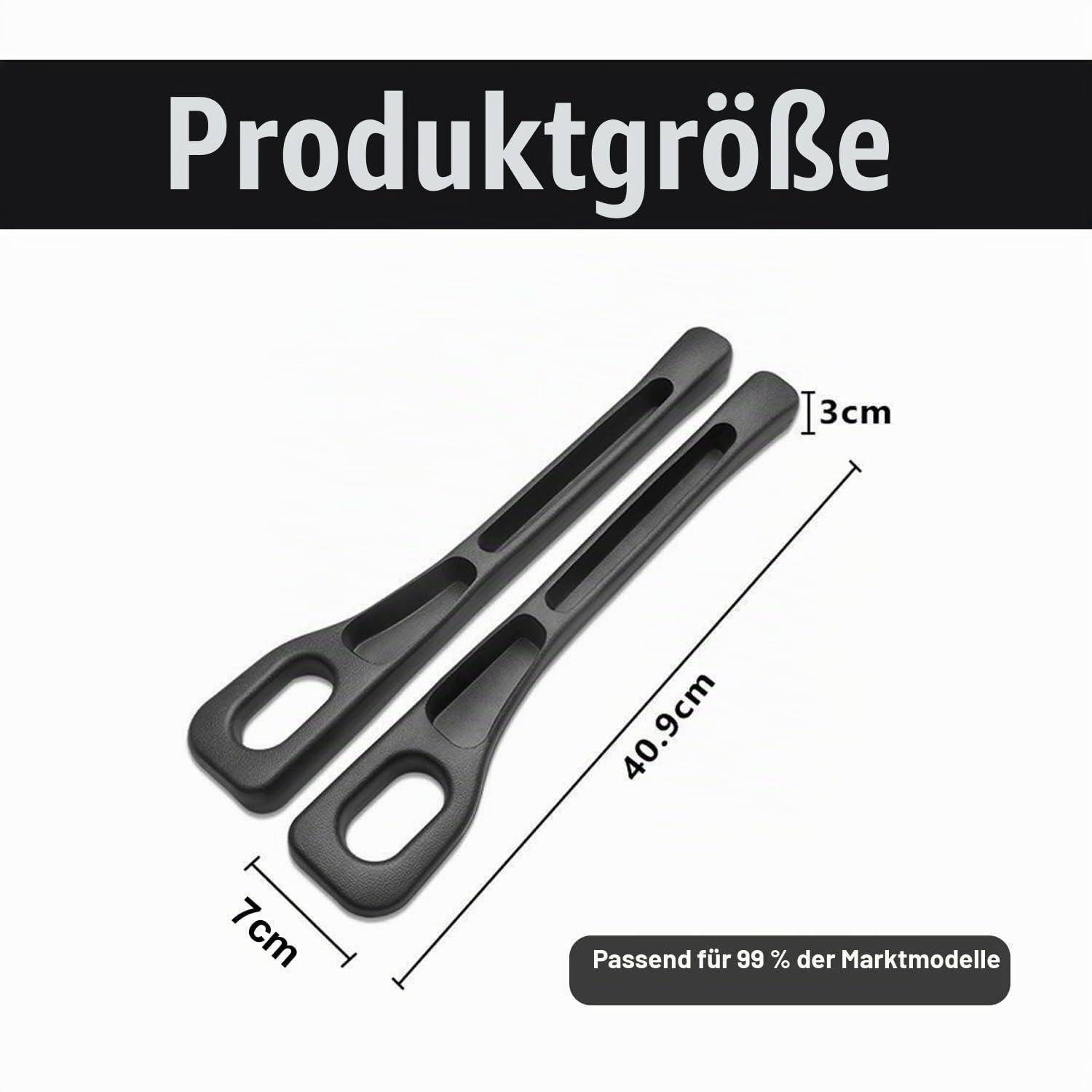 Autositz Lückenfüller Organizer 2 Stück Schwarz Universal