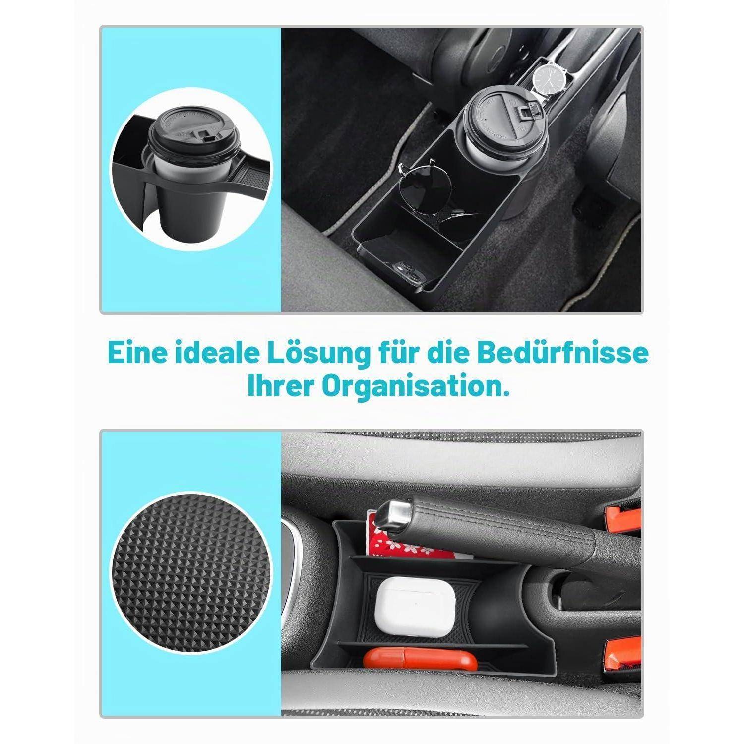 Mittelkonsolen Organizer 2-teilig für VW UP GTI/Seat Mii/Citigo 2013-2023
