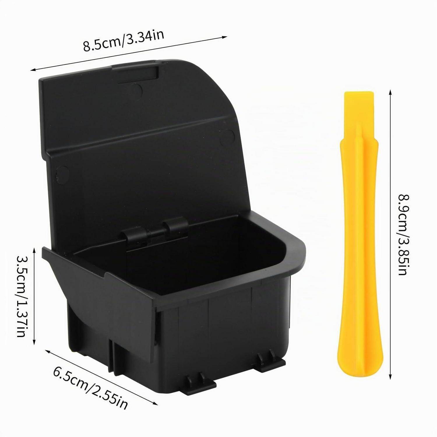 Mittelkonsolen Organizer für BMW 1er-7er X3-X7 ABS+PC Schwarz
