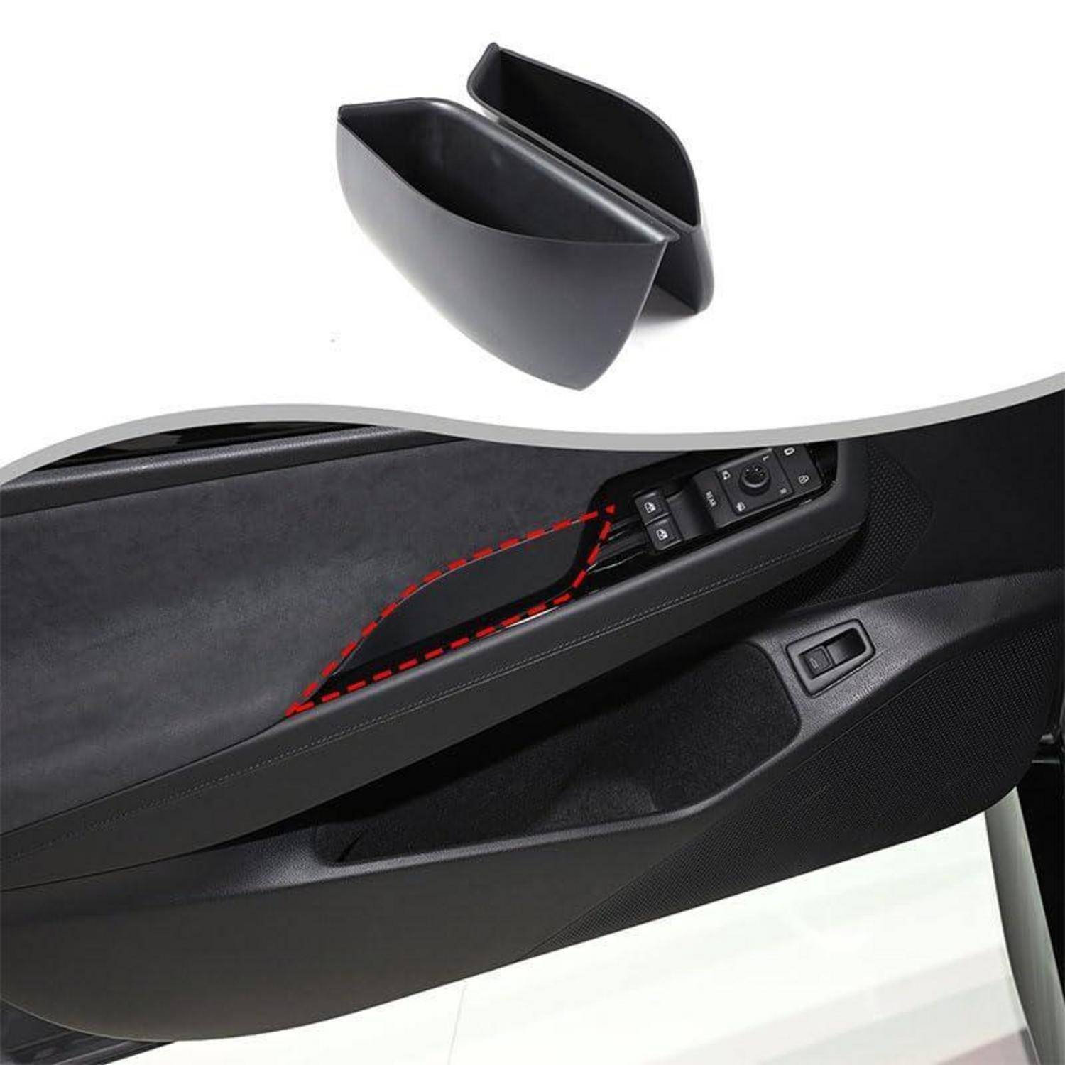 Aufbewahrungsbox Türgriff für VW ID.7 2 Stück Organizer Innenraum