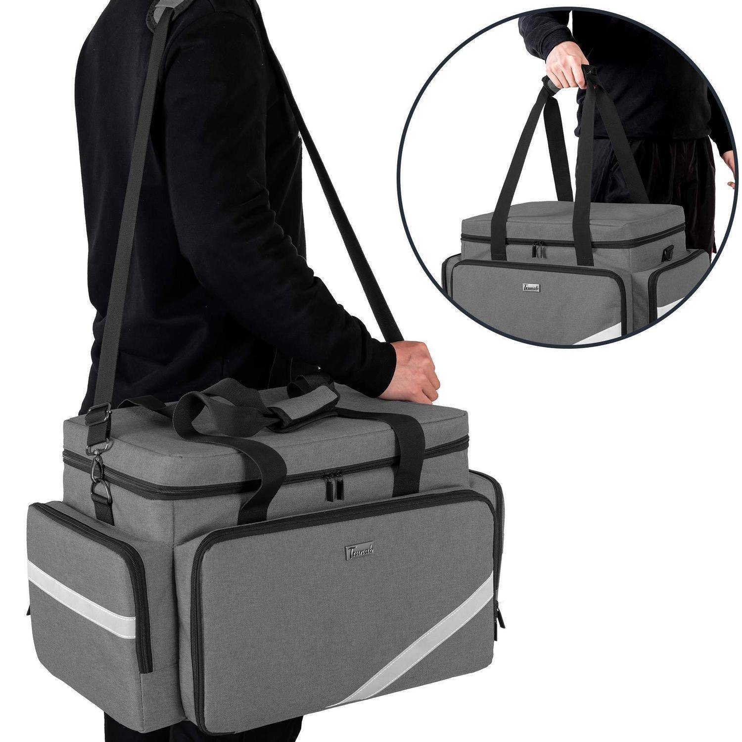 Trunab Notfalltasche leer, grau, 50x31,5x29,5cm