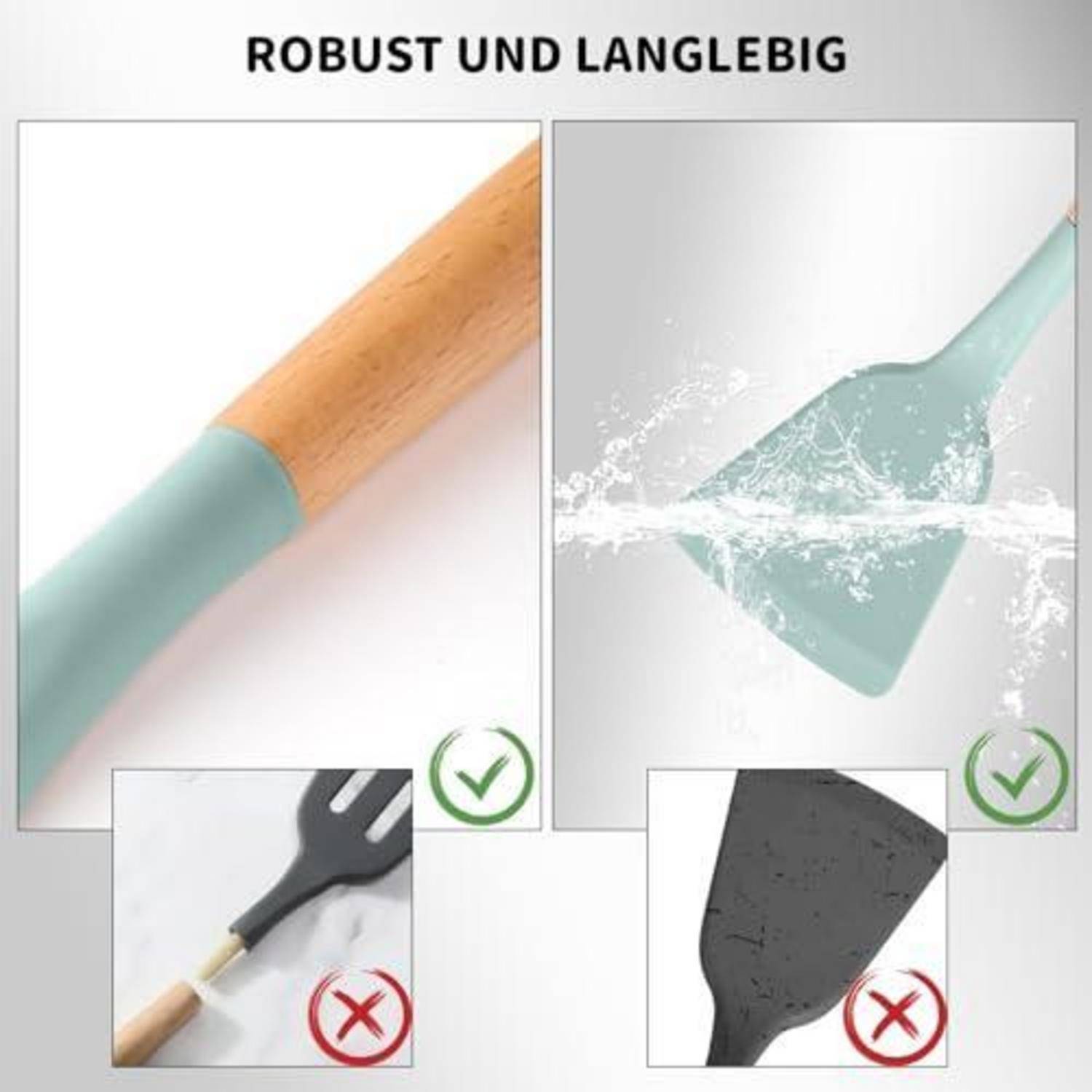 Infografik mit dem Titel „ROBUST UND LANGLEBIG