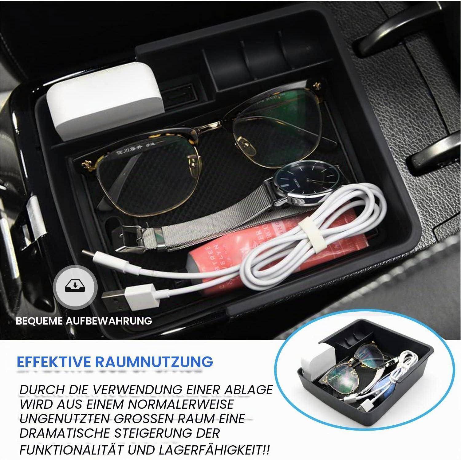 Mittelkonsole Aufbewahrungsbox Kia Ceed SW Proceed XCeed GT Schwarz