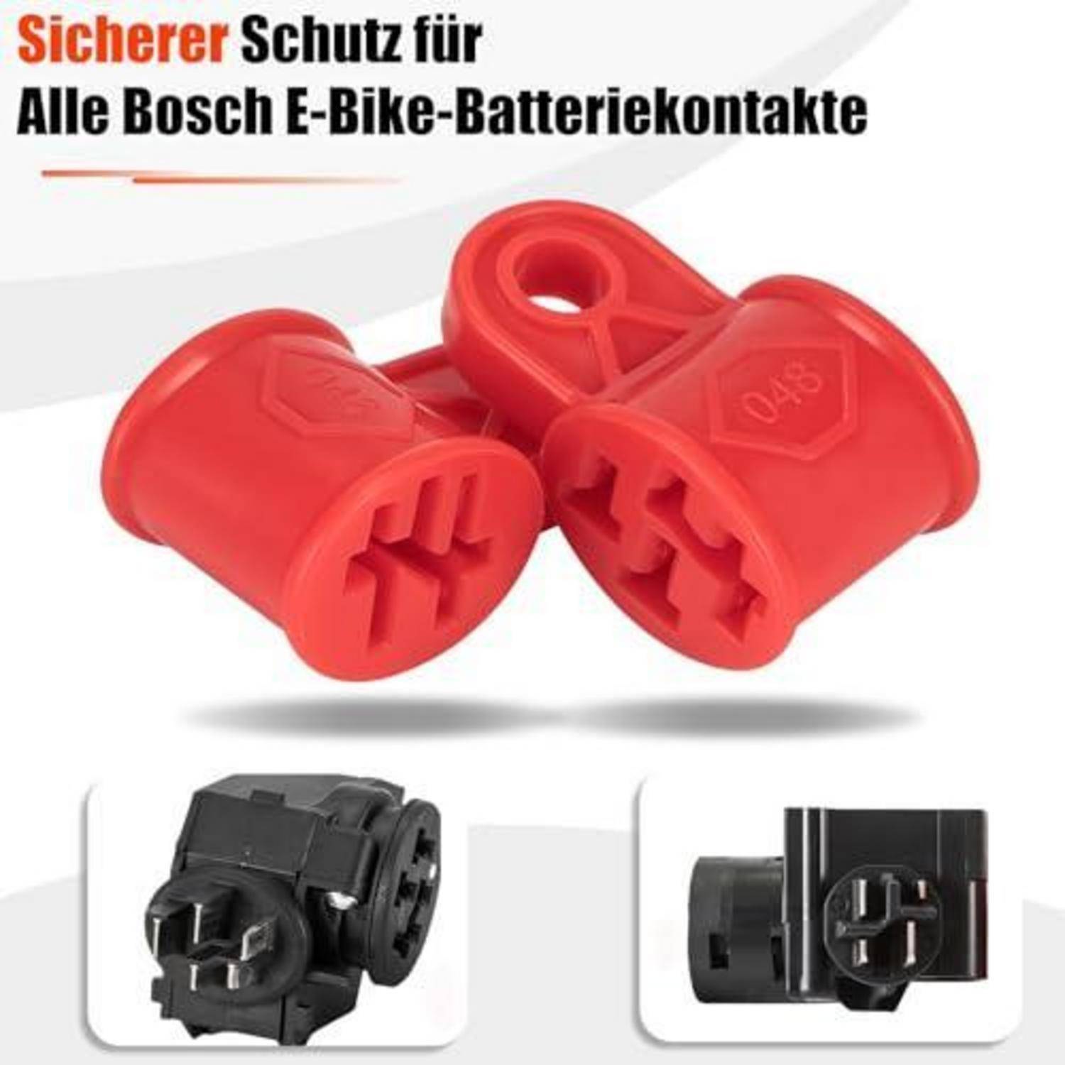 Besudo E-Bike Akku Kontaktschutz 2er Set Blau