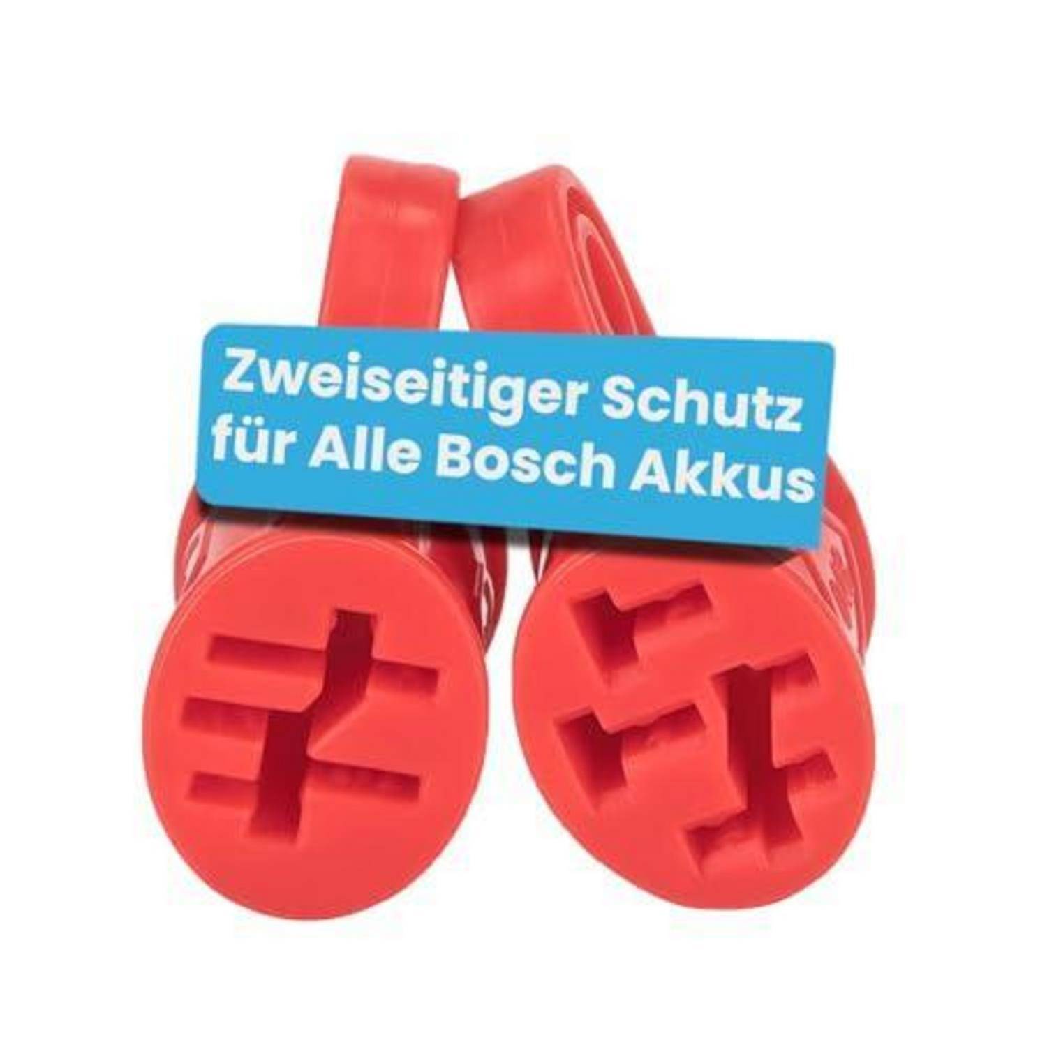 Besudo E-Bike Akku Kontaktschutz 2er Set Blau