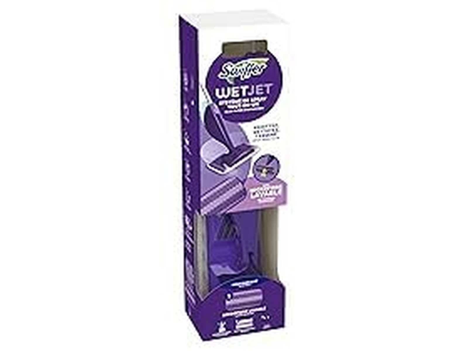 Swiffer WetJet Starter-Set für alle Bodenarten Wischer Lösung Reinigungstüchern