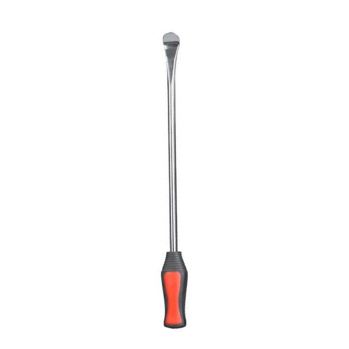 Reifenhebel 37.5cm – Gummigriff mit Edelstahlkern, Reifenmontagewerkzeug, Schwarz-Rot