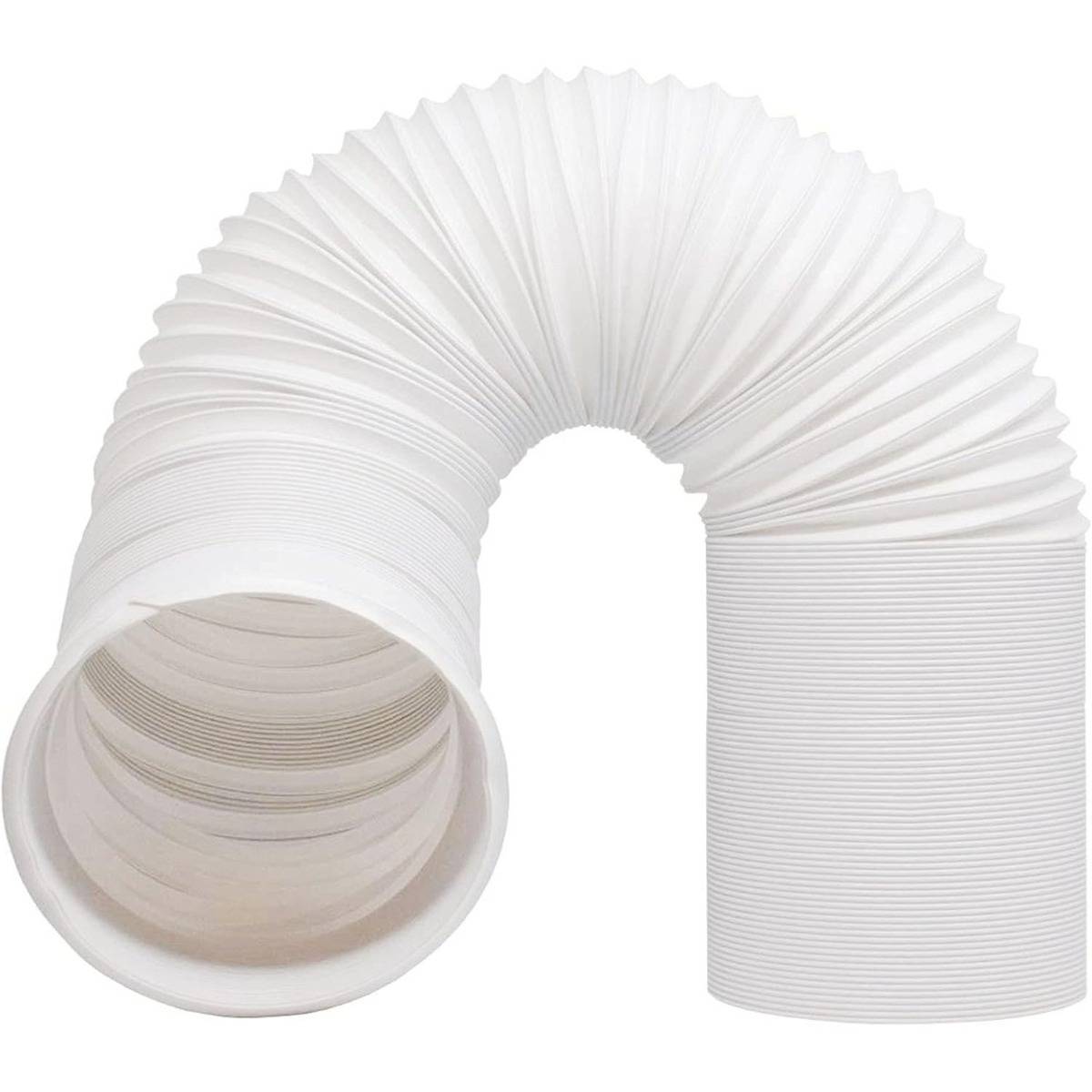 Abluftschlauch für tragbare Klimaanlagen 13cm x 1.5m PVC – Teleskopisch, flexibler Anschluss für mobile Klimageräte