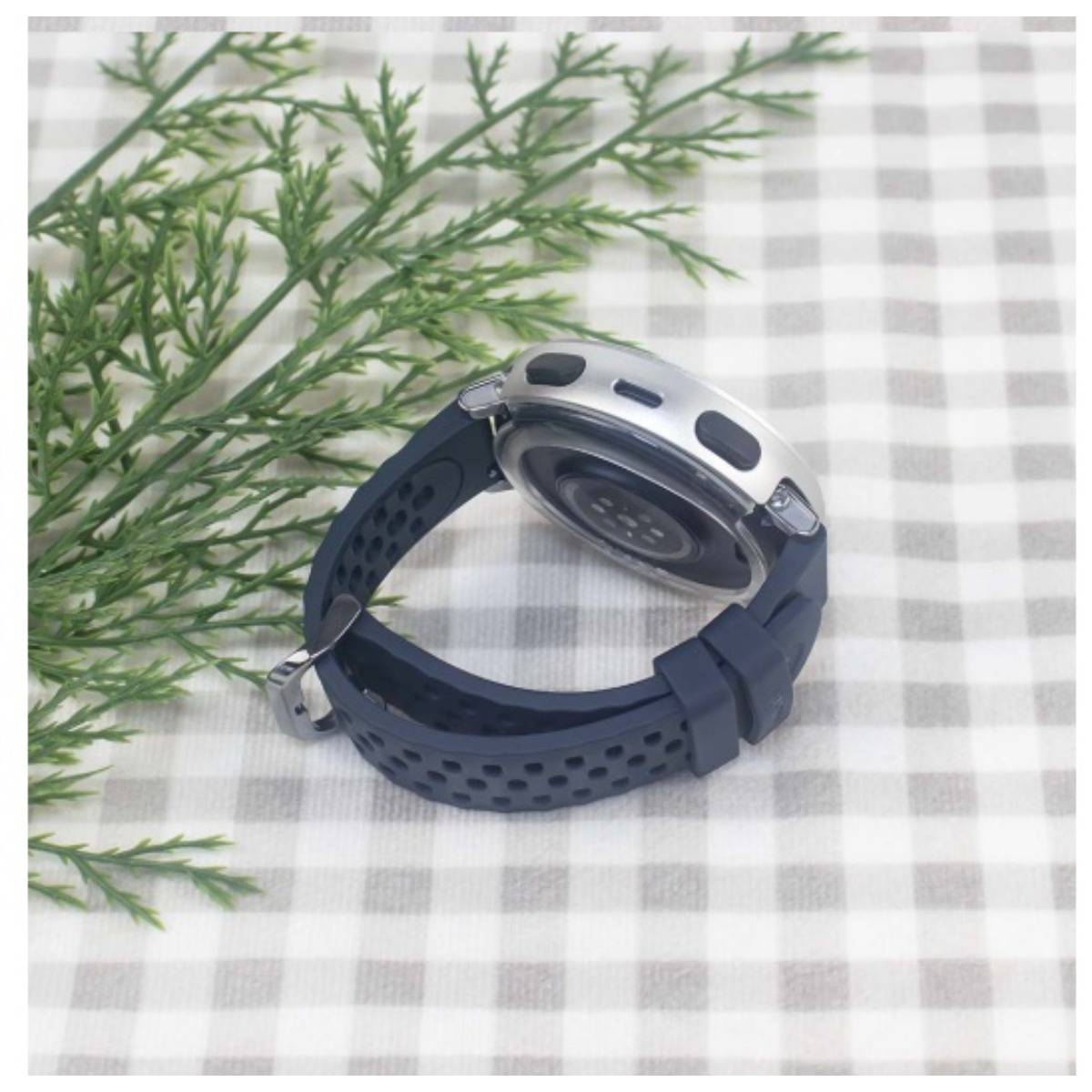 Metall-Schutzgehäuse kompatibel mit Huami Amazfit Active 3 Premium Smartwatch – stoßfest, schlankes Design, mehrere Farben Silver