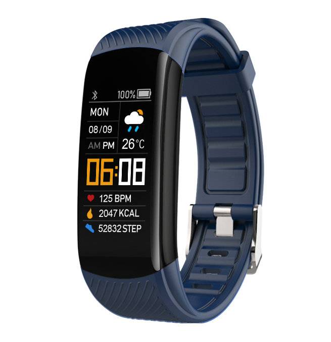 Aktivitätsarmband / Fitnessarmband / Herzfrequenzmesser DarkBlue