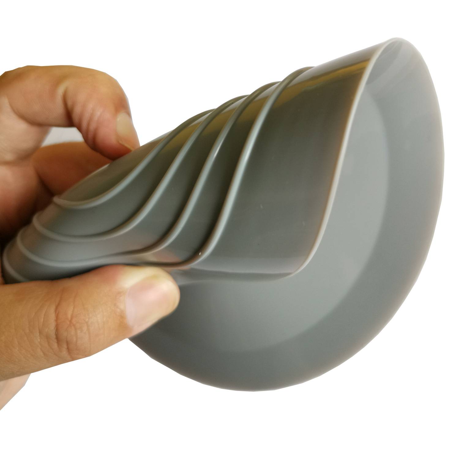 Geschirrstopfen aus Silikon Grey 15 cm
