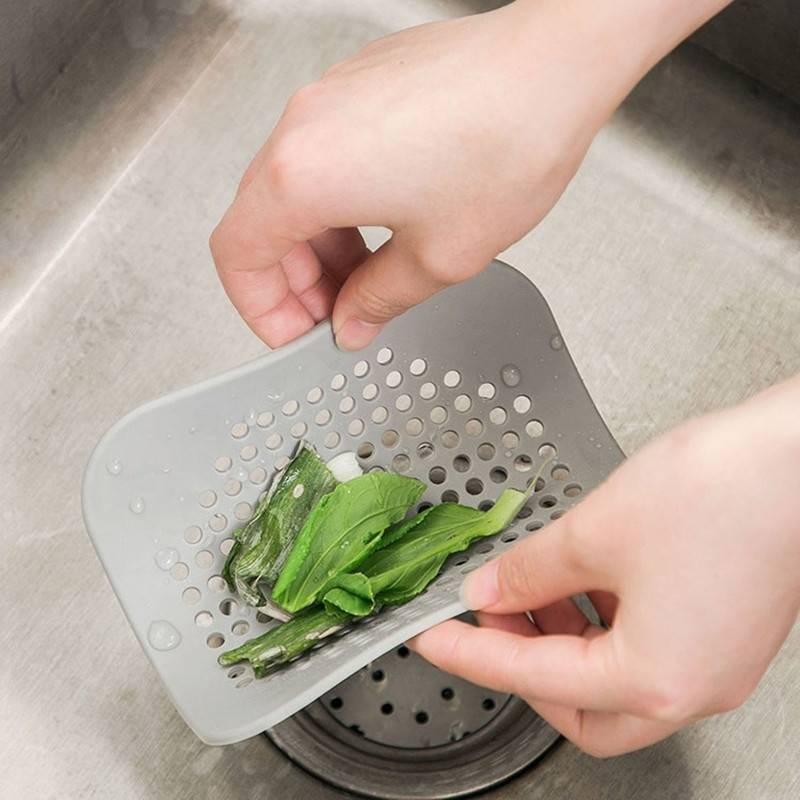 Ablaufsieb für Bodenablauf und Waschbecken Grey