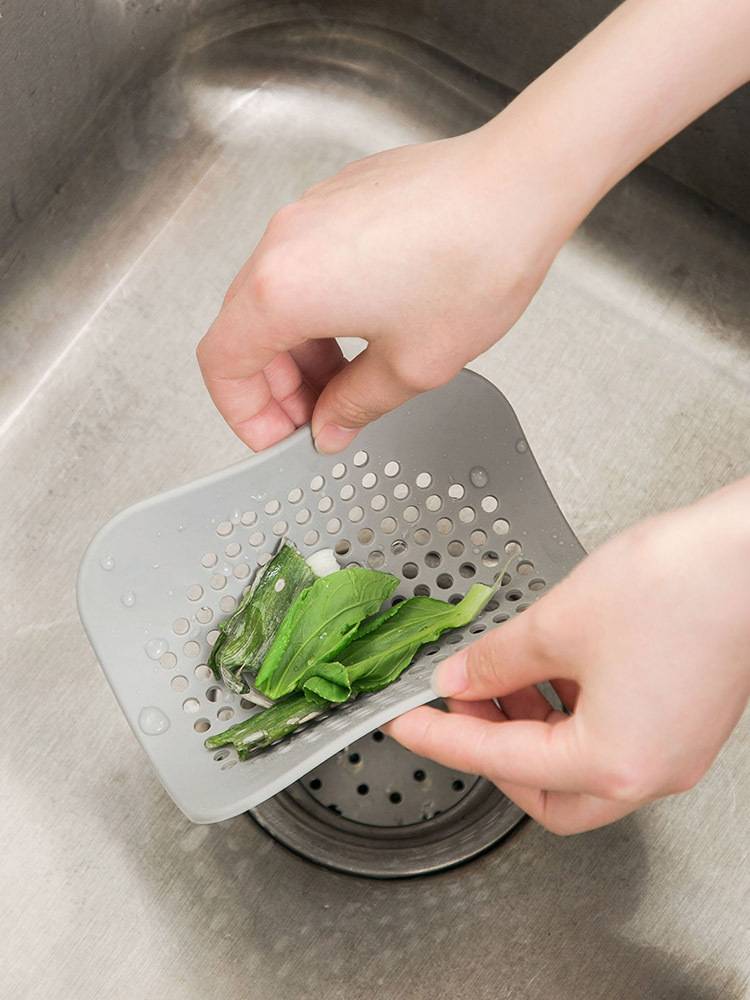 Ablaufsieb für Bodenablauf und Waschbecken Grey