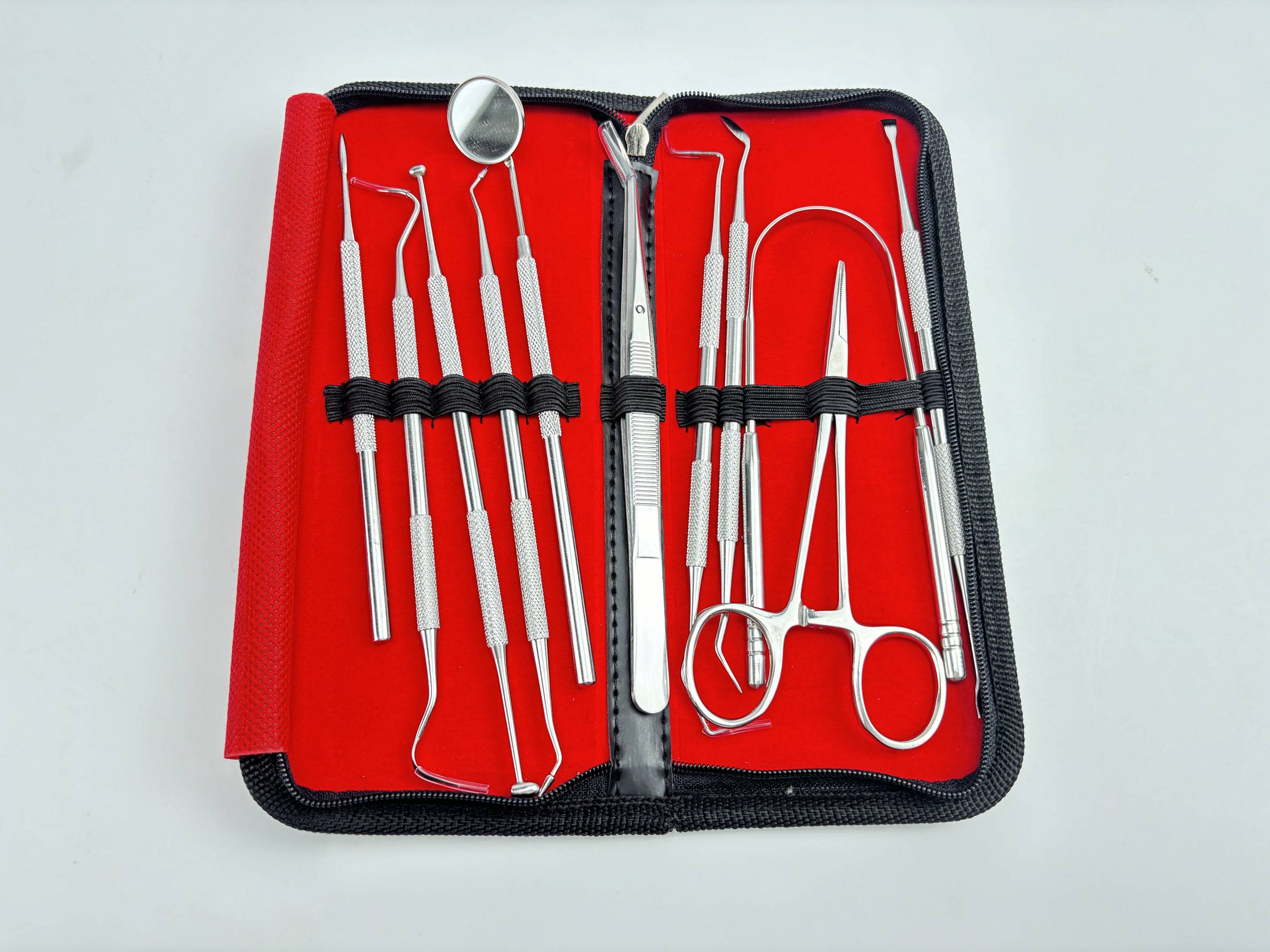 Dentalinstrumente aus Edelstahl, 11-teilig