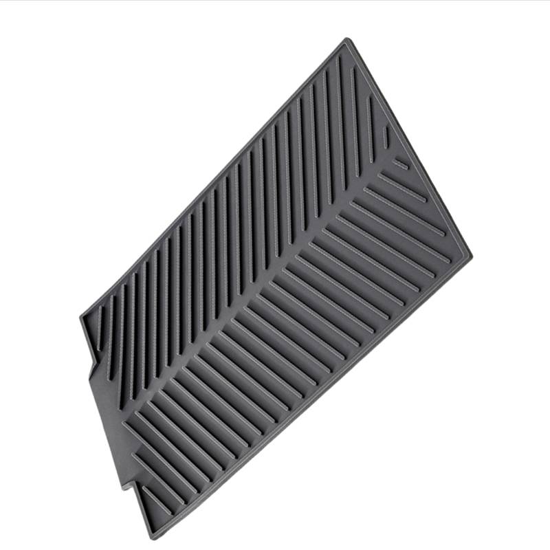 Silikon-Abtropfmatte für die Küchenarbeitsplatte DarkGrey