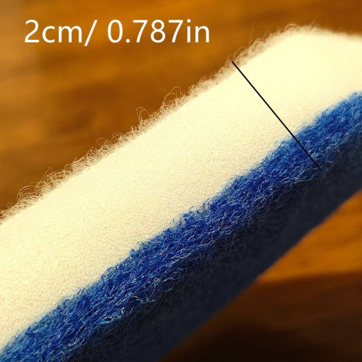 Ersatz-Schwamm-Pads 5er-Set, kompatibel mit Vileda Bath Magic Mop – blaue Faser-Reinigungspads für Badezimmerböden und Badewannen
