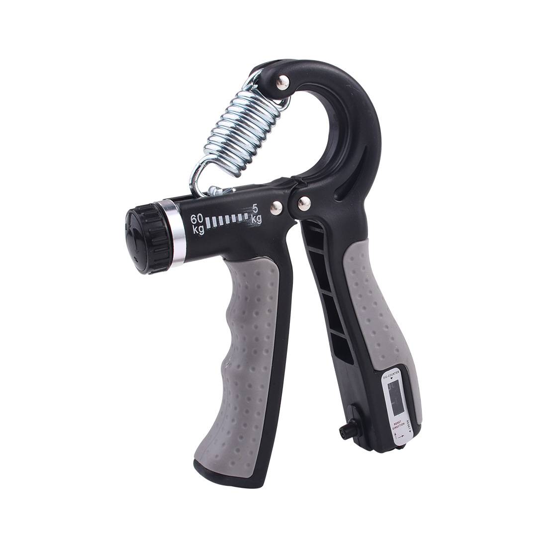 Handtrainer, Unterarm-Trainingsgerät, Griffkraft-Trainer, 5-60 kg Fingertrainer Grey