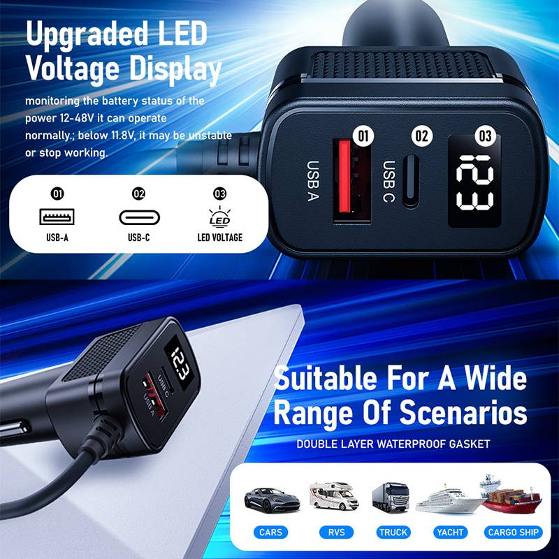 Star Mini Starlink 12V-24V Auto-Zigarettenanzünder-Adapter