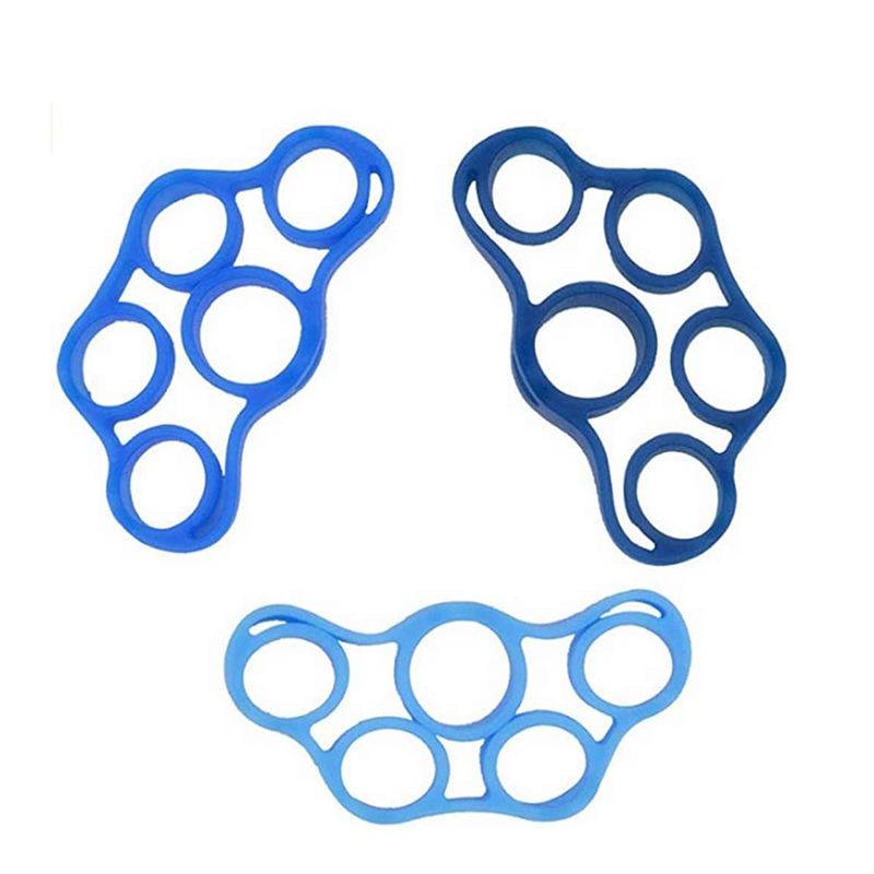 Fingertrainer 3/4/5 kg 3er Pack Blue