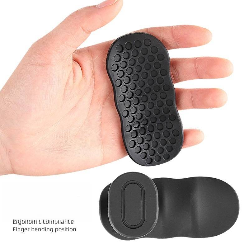 Silikon Handflächenschutz für Gewichtheben Black