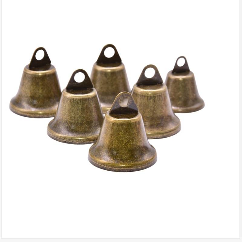 10er-Pack Anti-Verlust-Glocken in Antikbronze 38 mm