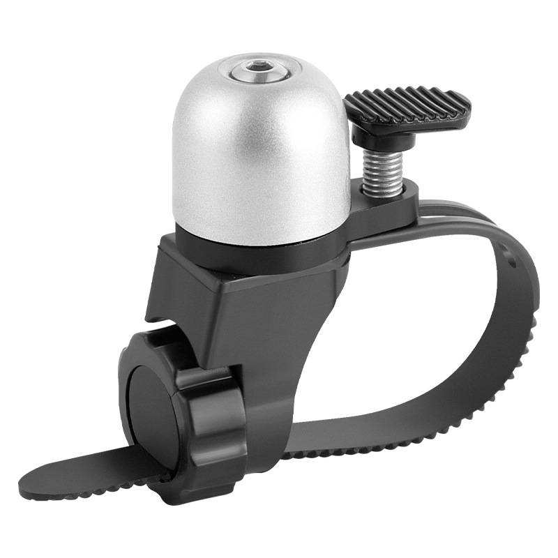 Schnellspanner Mini CB-20003 Fahrradklingel Silver