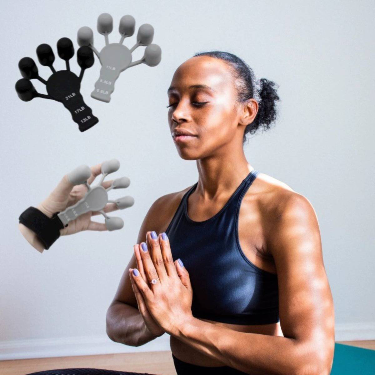 Finger Grip Strengthener: Hand-, Handgelenk- & Unterarmtrainer für Rehabilitation & Krafttraining
